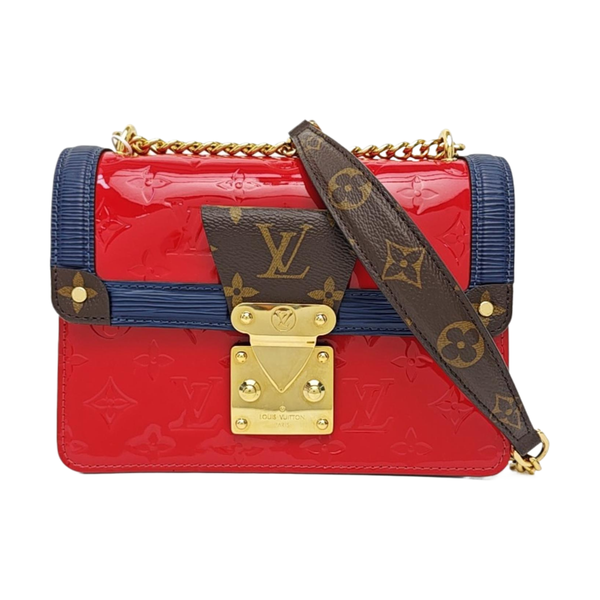 WYNWOOD Monogram Patent Leather Red