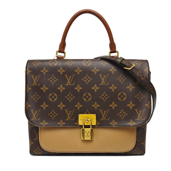 MARIGNAN Monogram Coated Canvas Brown
