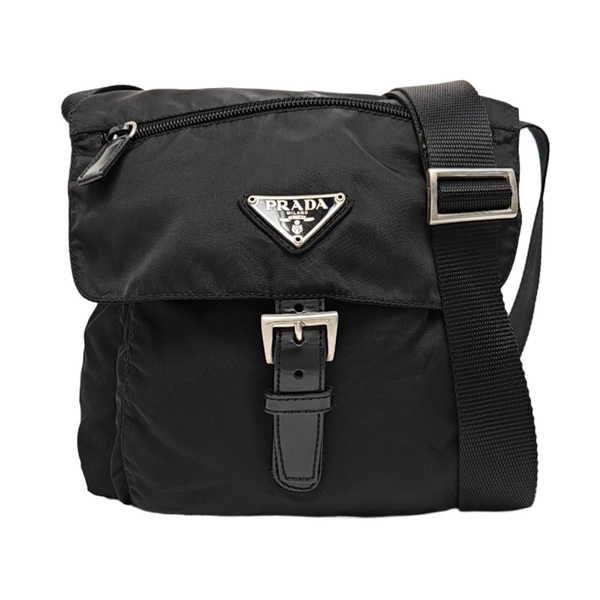 Nylon Crossbody Bag Nylon Black