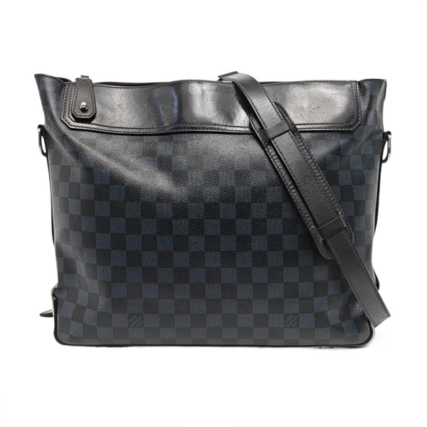 GREENWICH Damier Coated Canvas Blue