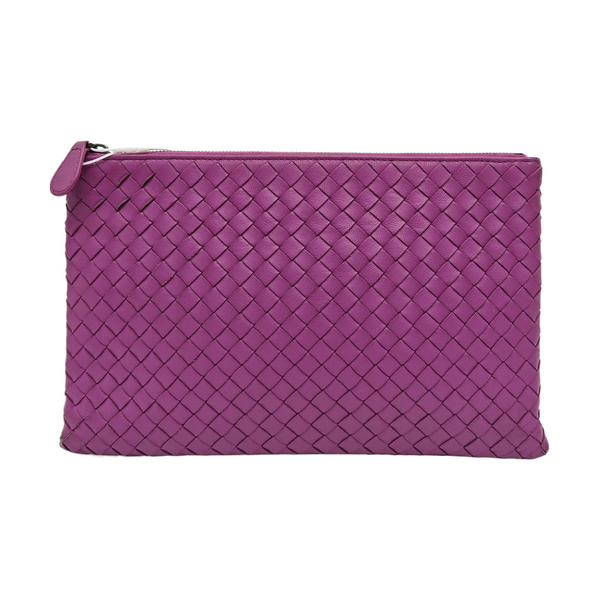 Calfskin Clutch Pink