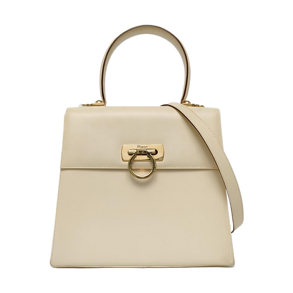 Kelly Calfskin Beige