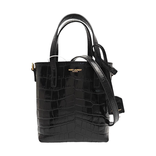 Calfskin Shoulder Bag Black