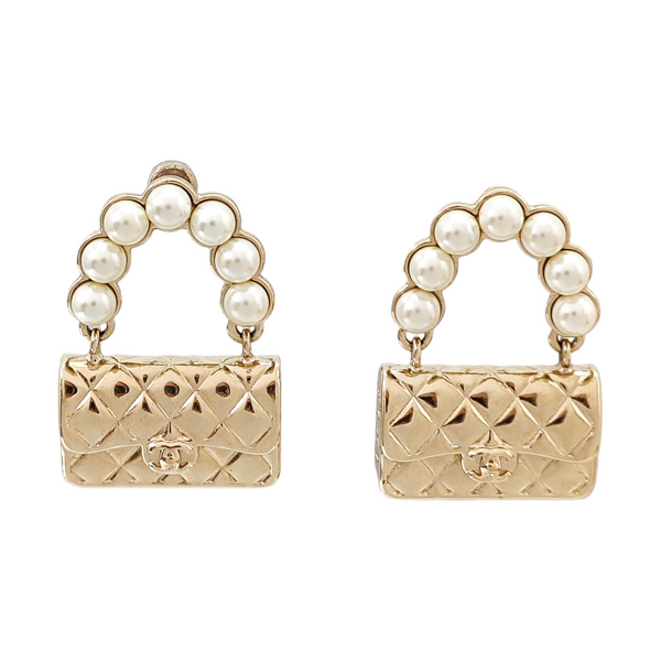 Metal Gold Stud Earrings