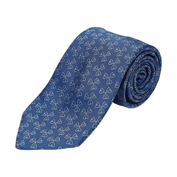 Mulberry Silk Tie Blue