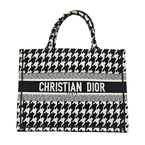 Book Tote Medium Fabric Black