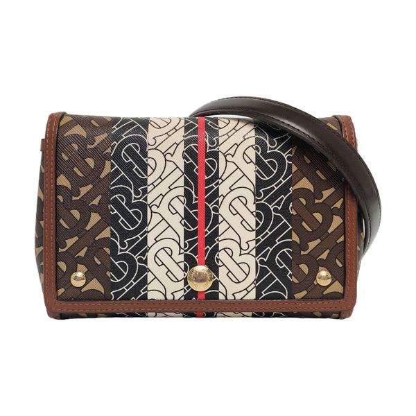 Crossbody Bag Coated Canvas Multicolor