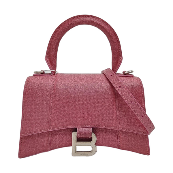 Hourglass XS Quilted Calfskin Red