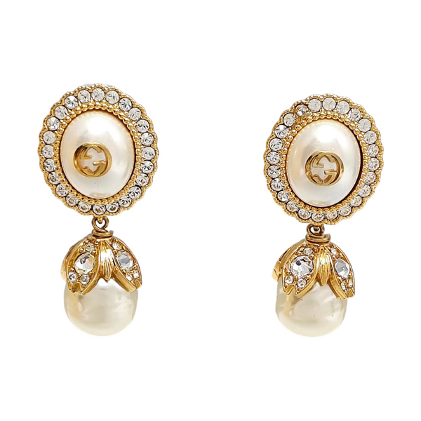 Metal Gold Stud Earrings