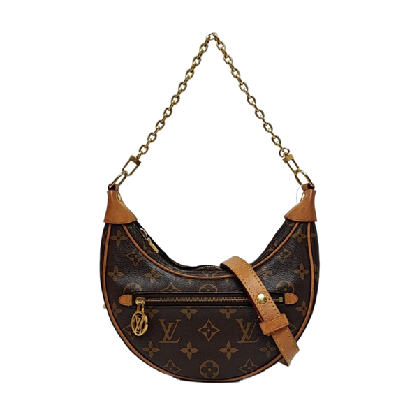 LOOP Monogram Coated Canvas Brown