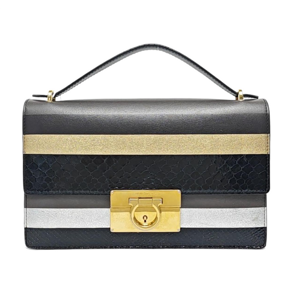 Gancino Leather Black