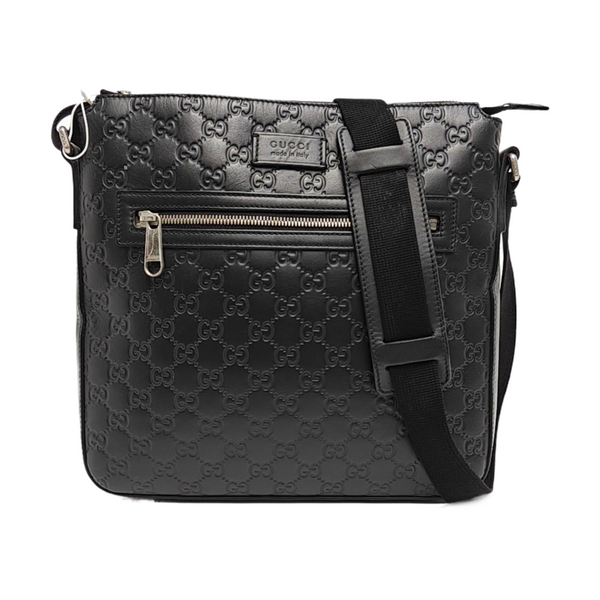 Signature Monogram Calfskin Black