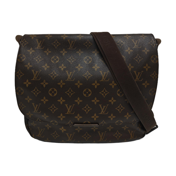 VINTAGE BEAUBOURG Monogram Coated Canvas Brown