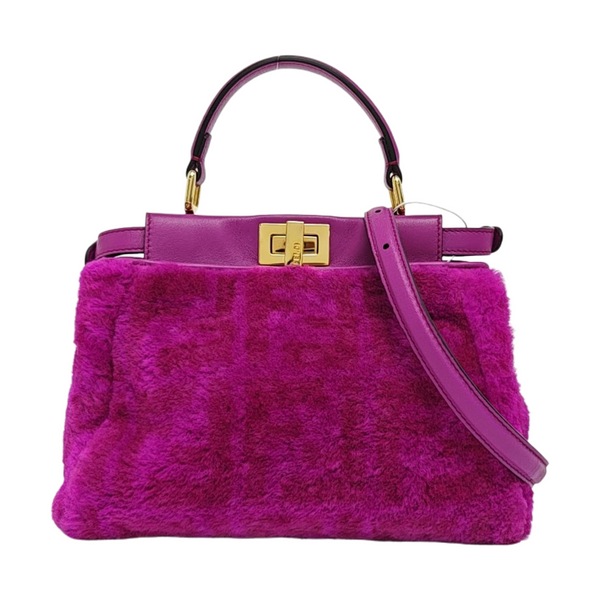 Peekaboo Mini Sheepskin Purple