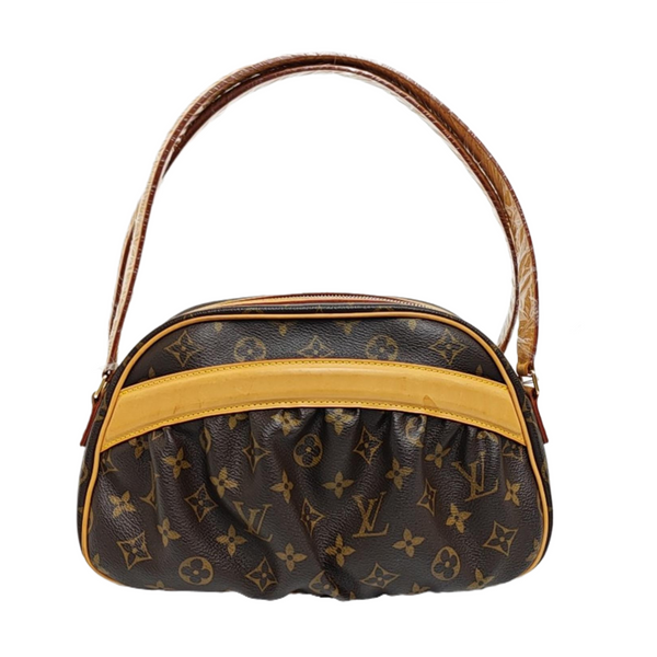 KLARA Monogram Coated Canvas Brown