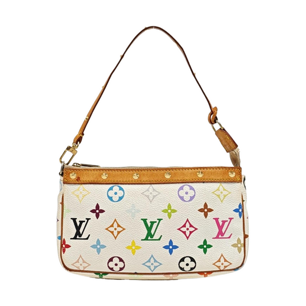LV × TM ACCESSOIRES Monogram Coated Canvas White