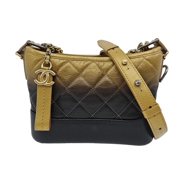 GABRIELLE Small Quilted Calfskin Multicolor