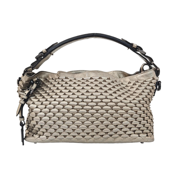 Lambskin Shoulder Bag Beige