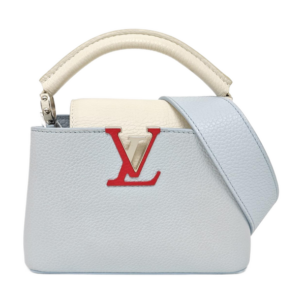 CAPUCINES Mini Calfskin Blue