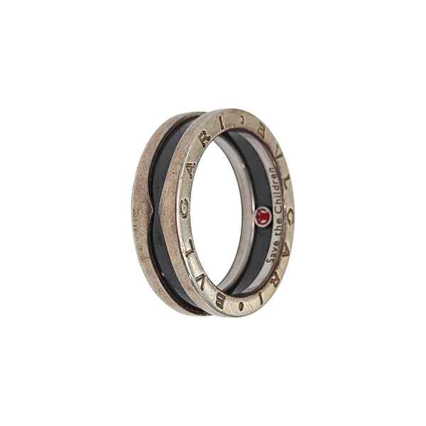 B.ZERO1 925 Sterling Silver Ring EU 61