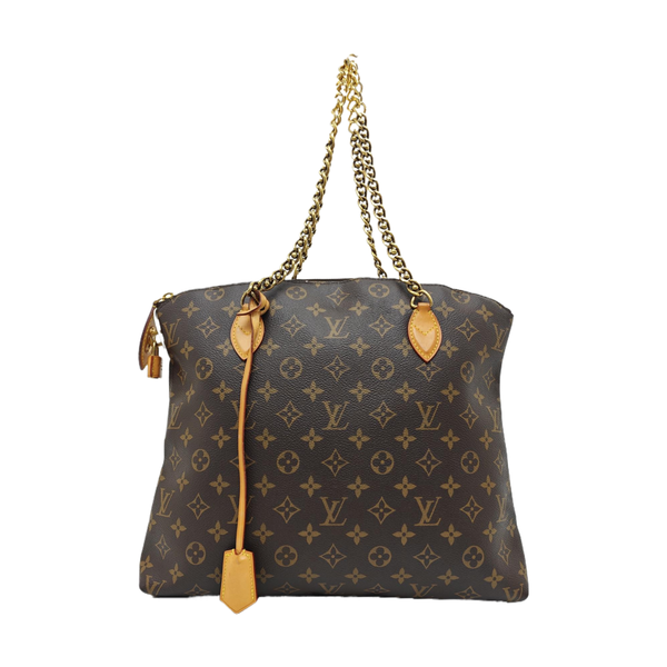 LOCKIT Monogram Coated Canvas Brown