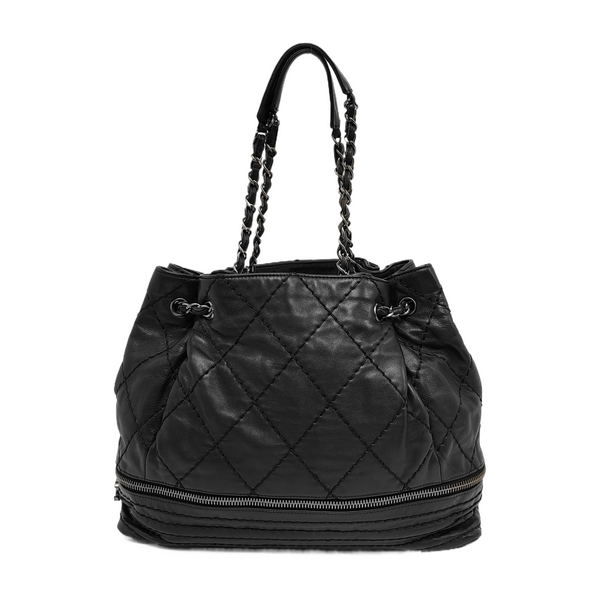 Quilted Calfskin Black