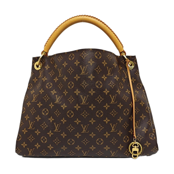 ARTSY MM Monogram Coated Canvas Brown