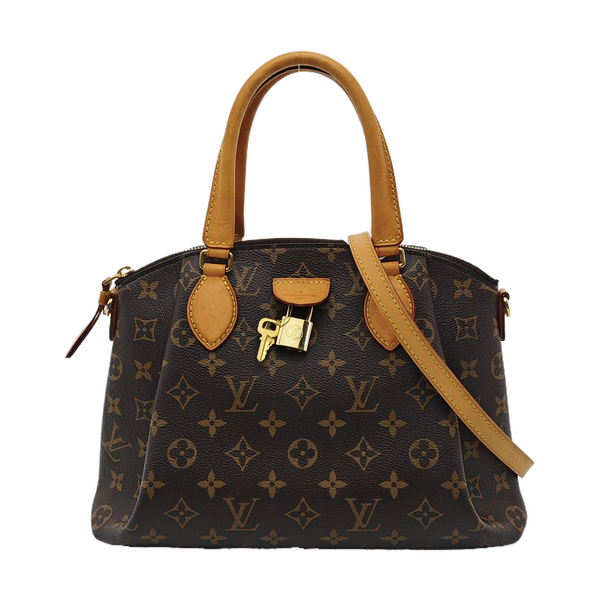 RIVOLI BB Monogram Coated Canvas Brown