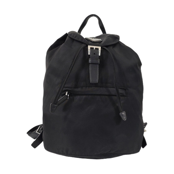 Nylon Backpack Black