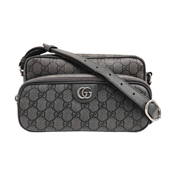 Ophidia Small Coated Canvas Gray