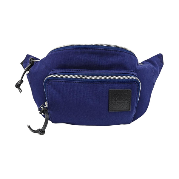 Canvas Belt Bag Blue