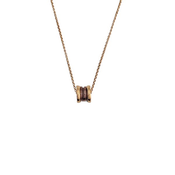B.ZERO1 18k Rose Gold Necklace