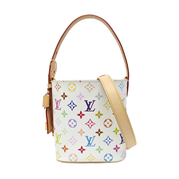 LV × TM ALL IN BB Monogram Coated Canvas White