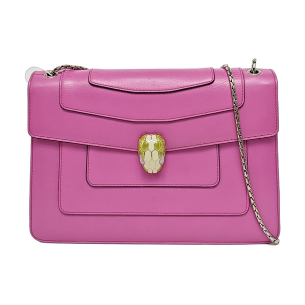 SERPENTI FOREVER Medium Calfskin Pink