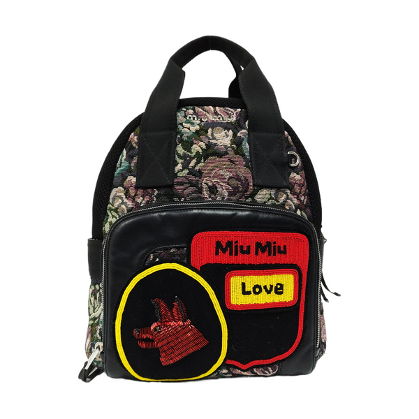 Fabric Backpack Black
