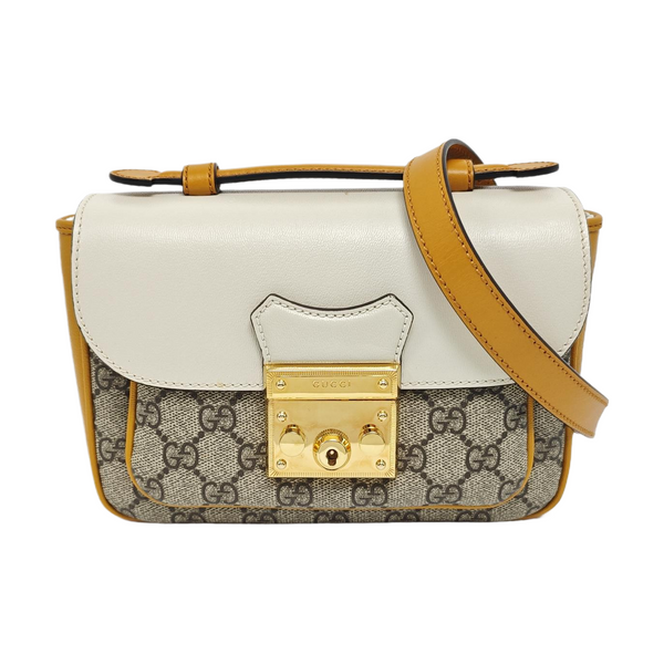 Padlock Mini Monogram Coated Canvas Multicolor