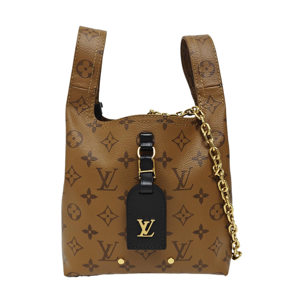 ATLANTIS PM Monogram Coated Canvas Brown