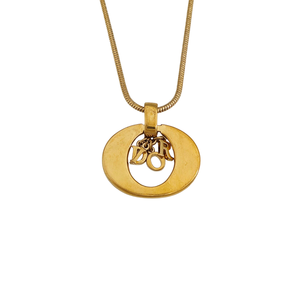 Dio(r)evolution Metal Gold Necklace