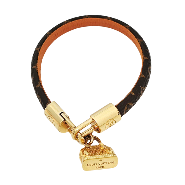 ALMA Leather Brown Bangle