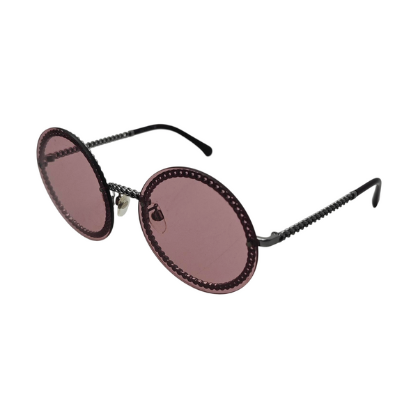 Metal Sunglasses Purple