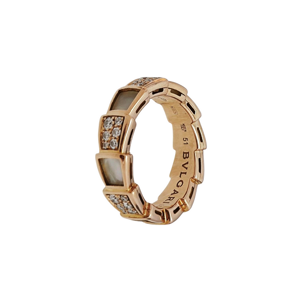 SERPENTI 18k Rose Gold Ring EU 51