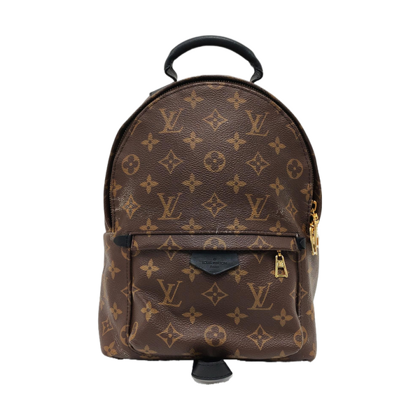 PALM SPRINGS PM Monogram Coated Canvas Brown