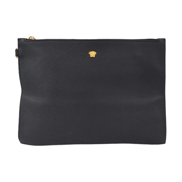 Calfskin Clutch Black