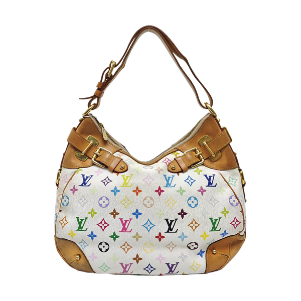 LV × TM GRETA Monogram Coated Canvas White