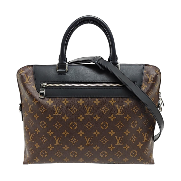 PORTE-DOCUMENTS Monogram Coated Canvas Brown