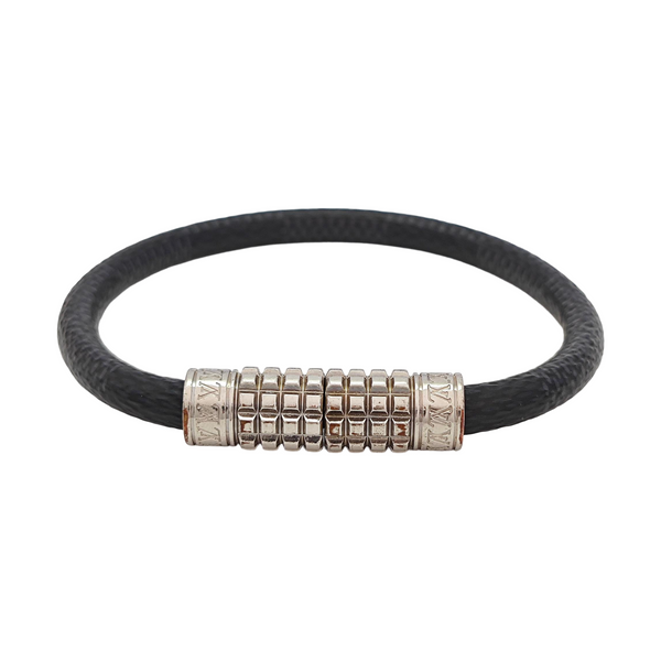 DIGIT Metal Black Bangle