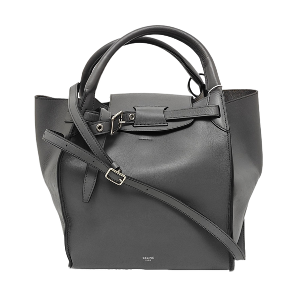 BIG BAG Small Calfskin Gray