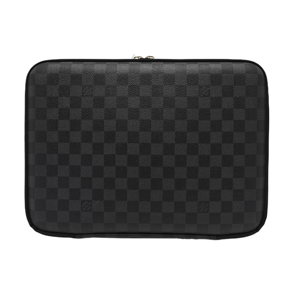 SLEEVE Damier Graphite Coated Canvas Black