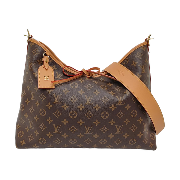 CARRYALL MM Monogram Coated Canvas Brown