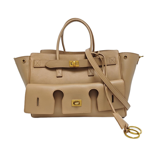 BEL AIR Small Calfskin Beige